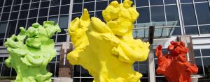 Darwin's Playground sculpture at IGB
