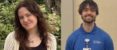 Addison Seiz and Gavin Pfeiffer