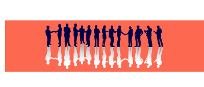 people shaking hands